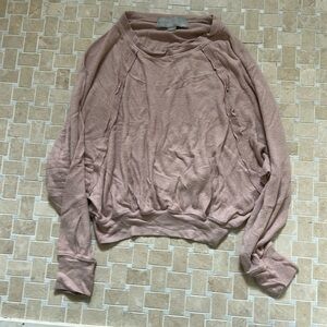 Vintage Havana Light Pink Waistband Top